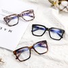 EASY READ 3 Pairs Reading Glasses for Women, Squre Computer