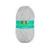 Hayfield Bonus Aran Yarn, Light Grey Mix (814), 100g