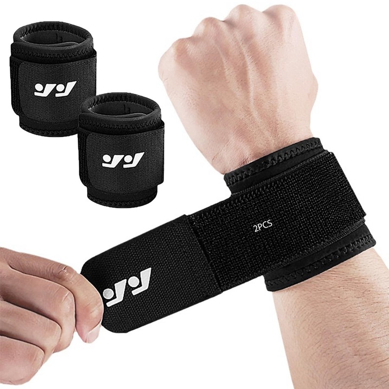 2pcs Muñequera Deportivas Transpirable, Muñequeras de Soporte