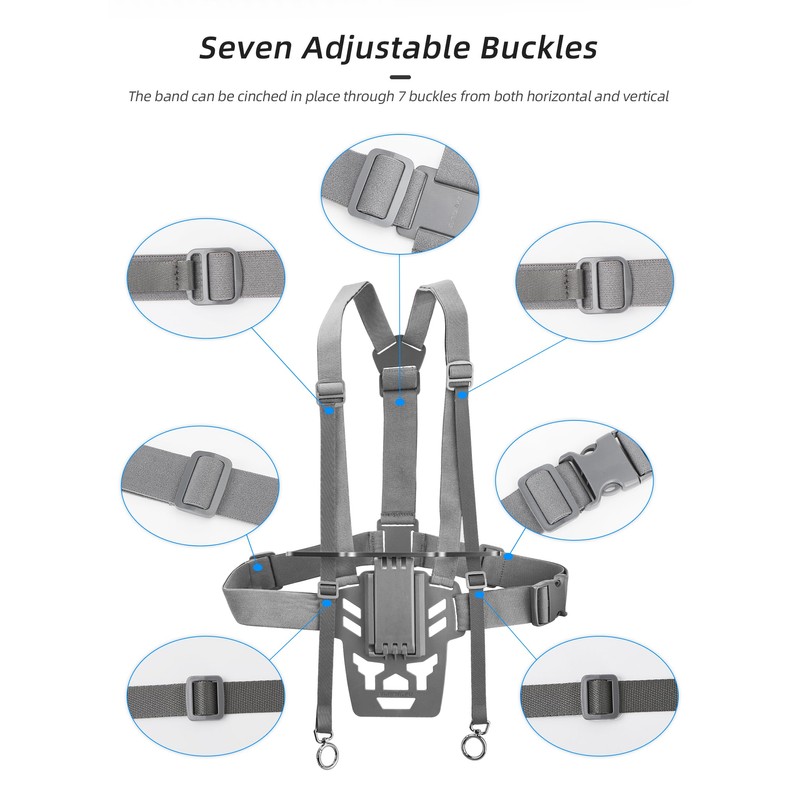 Fututech Ergonomic Mount for DJI RC Plus Adjustable Drone Remote
