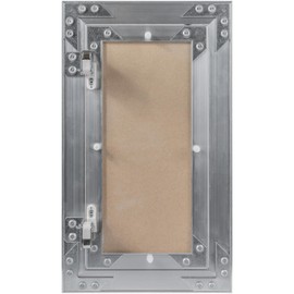 Vent Systems 6" x 12" Inch Access Panel - Metal Access Door - Drywall, Wall, Electrical, Plumbing Inspection Service Door - Drywall Access Panel - Access Panels for Home, Garage, Laundry Room