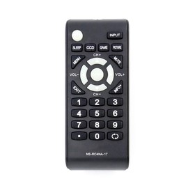NS-RC4NA-17 Replace Remote fit for Insignia TV NS-24D510MX17 NS-55D510NA17 NS-55D510MX17 NS-24D510NA17 NS-32D310MX17 NS-32D310NA17 NS-39D310NA17 NS-40D510MX17 NS-40D510NA17 NS-48D510NA17 NS-50D510MX17
