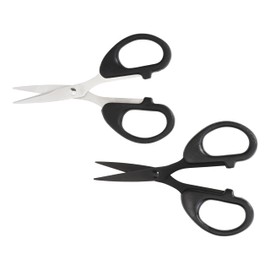 Delta Silhouette Scissors with Non-Slip Coating Length 11 cm