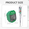 Socket Tester,Plug Socket Tester UK, 220v-250v Electric Socket Tester, RCD