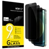 NEW'C 3 Pack Privacy for iPhone 12 Mini Screen Protector