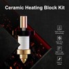 Ceramic Heating Block Kit for K1 / K1Max 3D Printer,