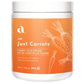 AIM Just Carrots for great carrot juice net wt,14.1oz/400g by AIM International
