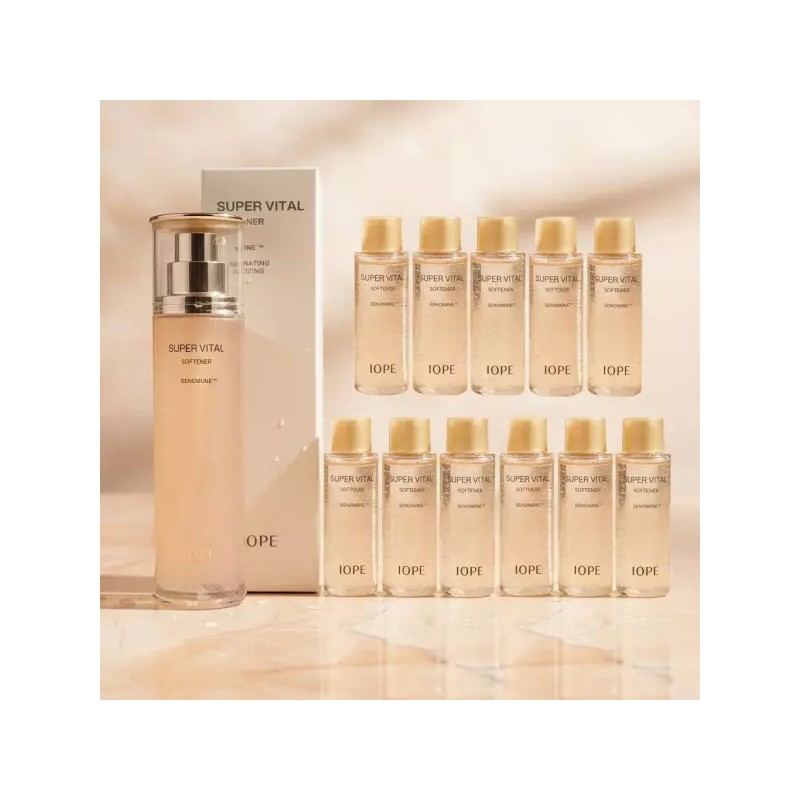 IOPE NEW 아이오페 슈퍼바이탈 스킨 소프너150ml+소프너/에멀젼/크림/세럼/에센스 추가증 정 구성선택 NEW