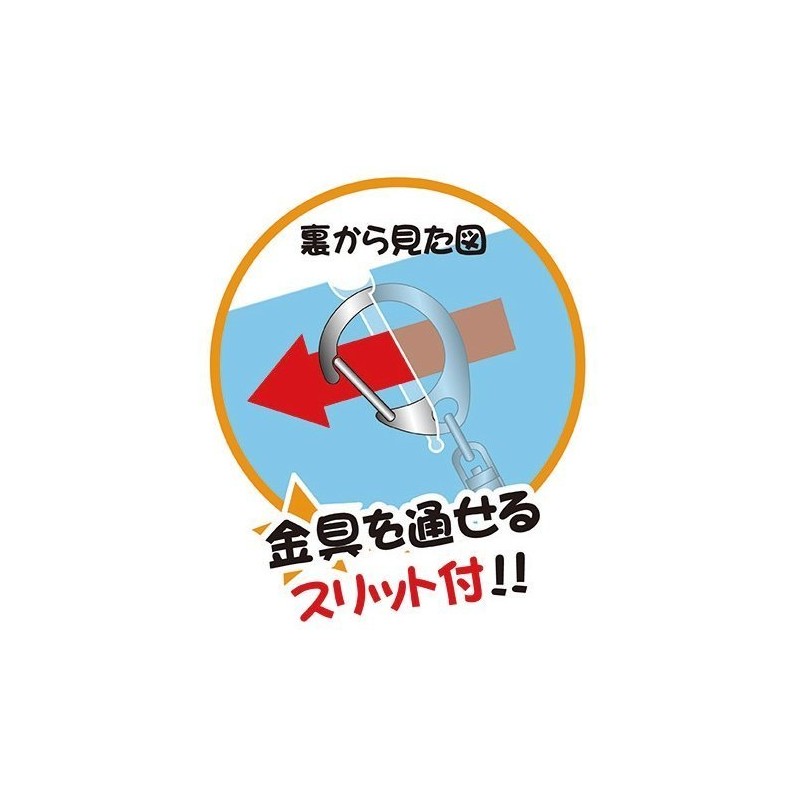 カードアクセサリコレクション アクリルキーホルダーガード たて型M