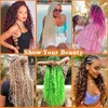 Paraglame Deep Wave Crochet Hair 18 Inch 27 Color Ocean