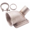 CXRacing Turbo Elbow Adapter + Vband Flange Clamp Kit T3/T4
