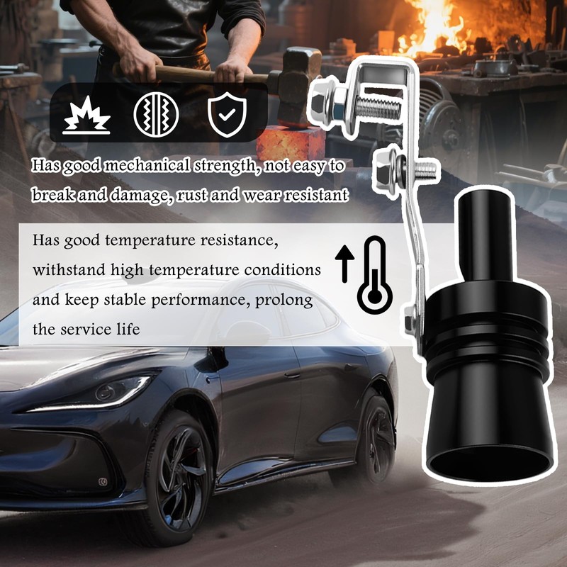 2PCS Car Turbo Whistle for Exhaust Pipe,Car Turbo Sound Whistle