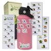 Pregnancy Water Bottle Tracker - 32 ounce Stainless Steel -
