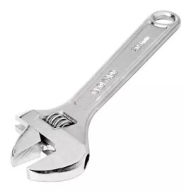 Pretul Llave Ajustable (perico) 12 Cromada, Pretul 21817 Color Plateado