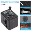 GUNGY Travel Adapter Worldwide Socket Adapter Universal Travel Plug with