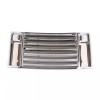 autopart2021 Silver Front Hood Deck Vent Panel Handle Cover Trim