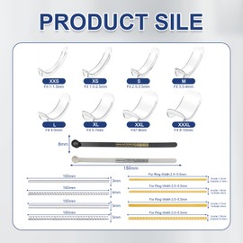 Pack of 24 Ring Reducers Invisible Ring Size Adjuster Rings for Any Ring Size Invisible Ring Protection Improve the Ring