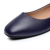 VenusCelia Zapatos planos con punta de azulejo para mujer, azul