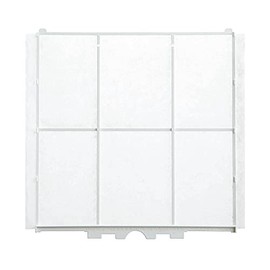 Unix Resin Air Supply Electric Shutter for UKDG Series, Unemployed Fabric Filter, UKDG-AW Filter Set, 3 Pieces, Cool White