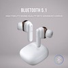 Mars Gaming MHIBW Weiß, Wireless Headset, Bluetooth 5.1, Mikrofon, Geräuschunterdrückung