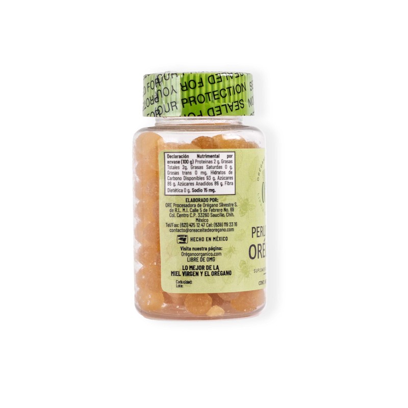 ORE Aceite de Orégano Natural 30ml y Perlitas de Orégano