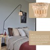 DOITOOL Handwoven Light Shade Rattan Woven Lamp Cover Small Lamp
