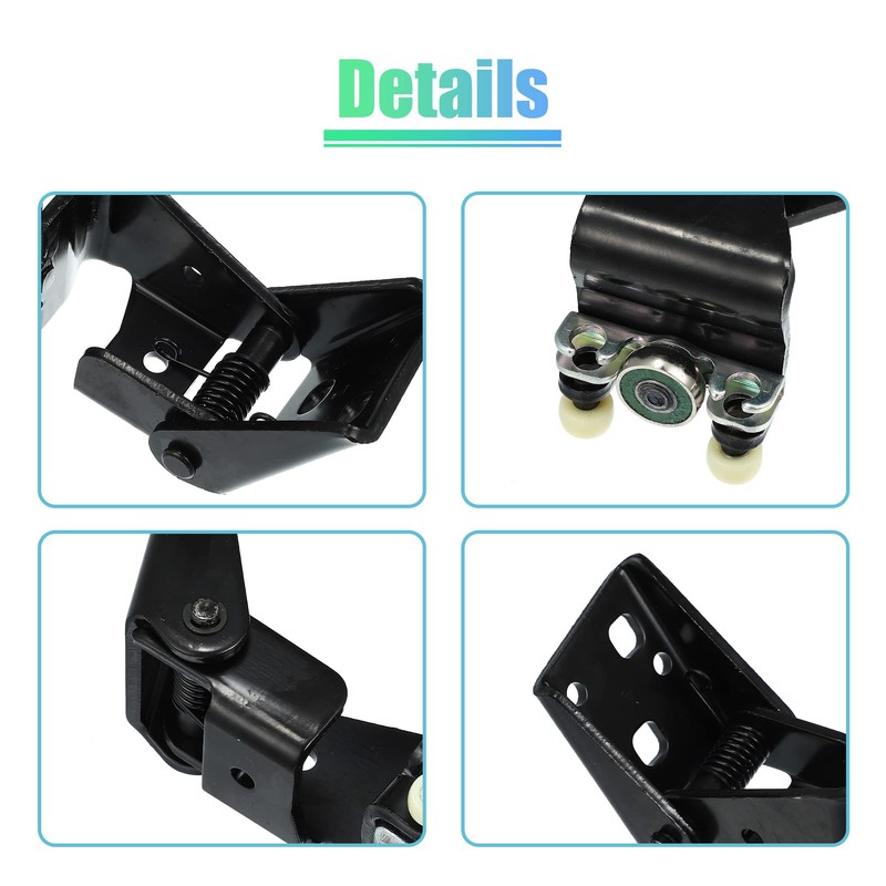 X AUTOHAUX Pair Left Right Side Power Sliding Door Roller