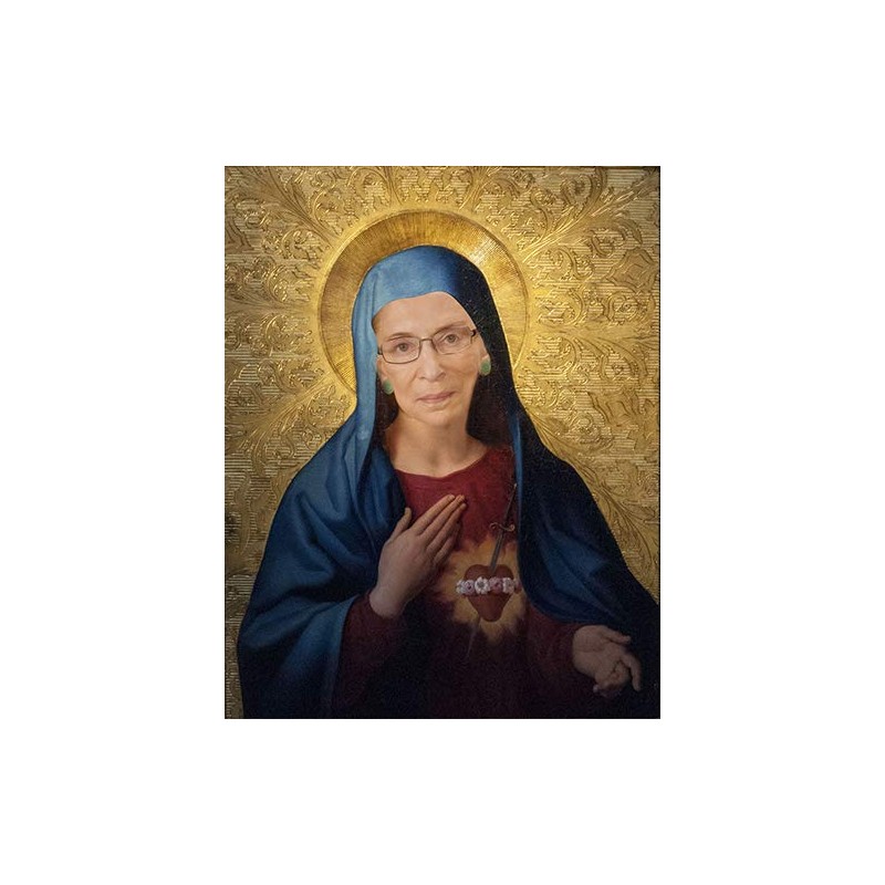 Ruth Bader Ginsburg Prayer Candle - RBG Supreme Court Judge