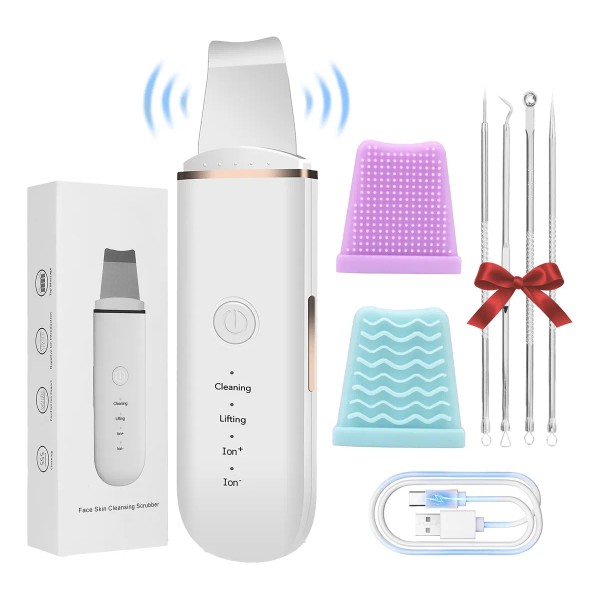 Limpiador Facial Peeling Ultrasónico Portatil Skin Scrubber