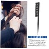Baluue Hair Styling Comb Bristle Brush for Slicking Back Hair