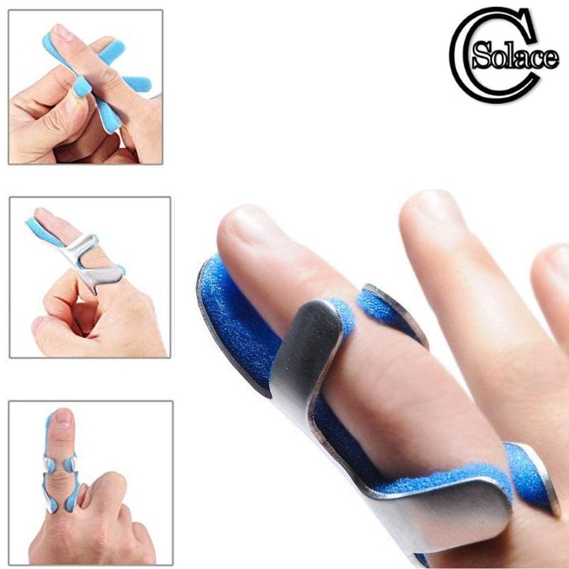 SOLACE CARE Mallet Finger Splint | Soft Foam Malleable Joint
