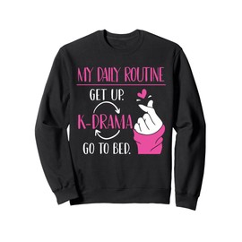 K Drama Get up - K-Drama - Go To Bed Korean Drama Women Sweatshirt