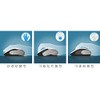 BUFFALO BSMBW518MBK Wireless BlueLED Neo-Fit Mouse M Size [USB/2.4GHz/5 Buttons,