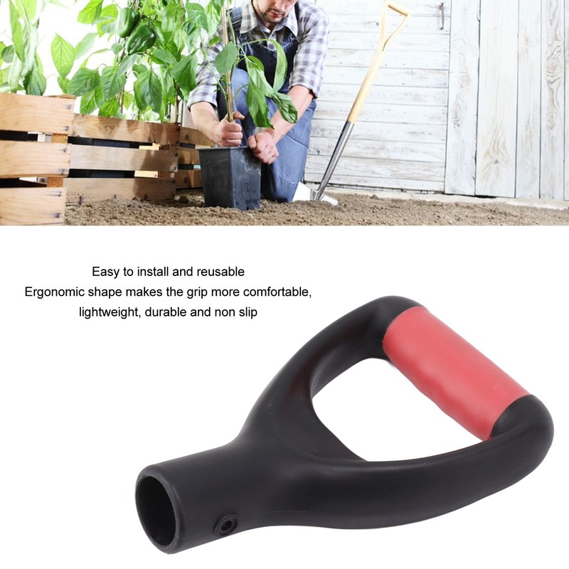 3.2cm Shovel Handle Ergonomic Design Multifunctional Rugged Shovel D Grip