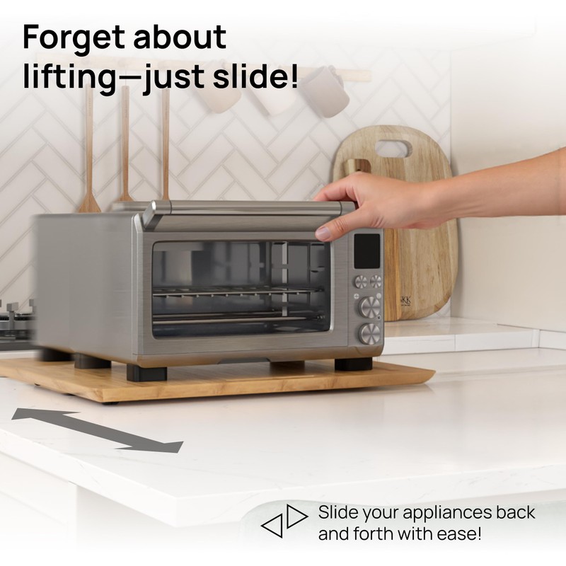 Ibyx Elegant Appliance Slider - Sliding Tray for Coffee Maker