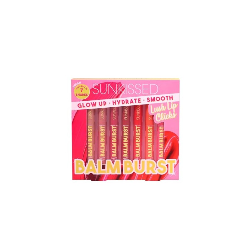 Sunkissed Balm Burst Lush Lip Clicks Gift Set 7 Pack