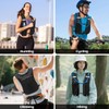 LED Running Vest with Water Bladder for Men Women, Lightweight