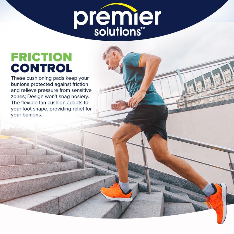 Premier Solutions Bunion Relief Pads: 36 Count, All-Day Comfort &