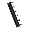 Wall Mounted Hook Space Aluminum Wall Clothes Pegs with 6