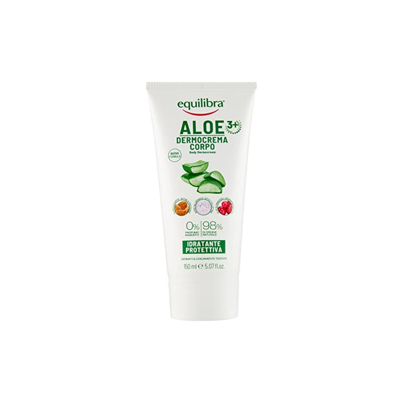 Aloe Crema Corpo Nutriente, Protettiva, Tonificante Equilibra