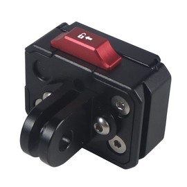 CS PRIORITY Quick Release Mount Plate Board Anti-Shake V Port Clamp Compatible for Hero 13 12 DSLR Action Cameras Tripod (Combo B)