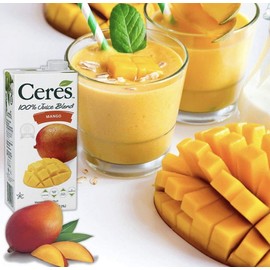Ceres 100% All Natural Pure Fruit Juice Blend, Mango - Gluten Free, Rich in Vitamin C, No Added Sugar or Preservatives, Cholesterol Free - 33.8 FL OZ (Pack of 6)