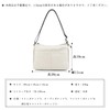 MFFOR Women's Genuine Leather Shoulder Bag, Crossbody Bag with Many