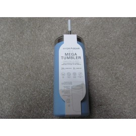 HydrAgear 42 Oz Mega Tumbler Stainless with Stainless Steel Straw & Removable