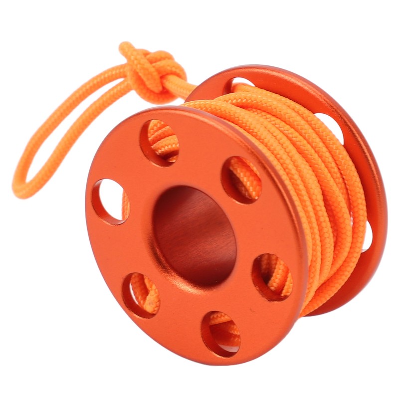 Scuba Diving Finger Reel Aluminum Alloy Mini Finger Spool Reel