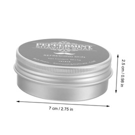 FOMIYES Beard Shaving Supply Kit 2 Pcs Facial Soaps Moisturizing Shaving Soap Beard Shampoo for Men