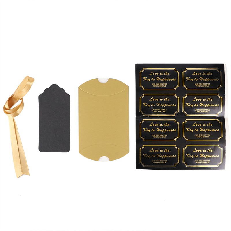 50Pcs European Style Zinc Alloy Key Shape Wedding Beer Bottle