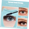 Healvian 3Pcs Mermaid Mascara Guard Applicator Tool Eyelash Shield for