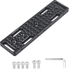 INNOREL Cheese Plate Multipurpose Camera Bracket 6061-T6 Aluminum Alloy DIY Tripod Accessory Universal Design for Photography CP2005