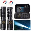 Rechargeable Tactical Flashlights High Lumens - 1500 Meters Long Beam